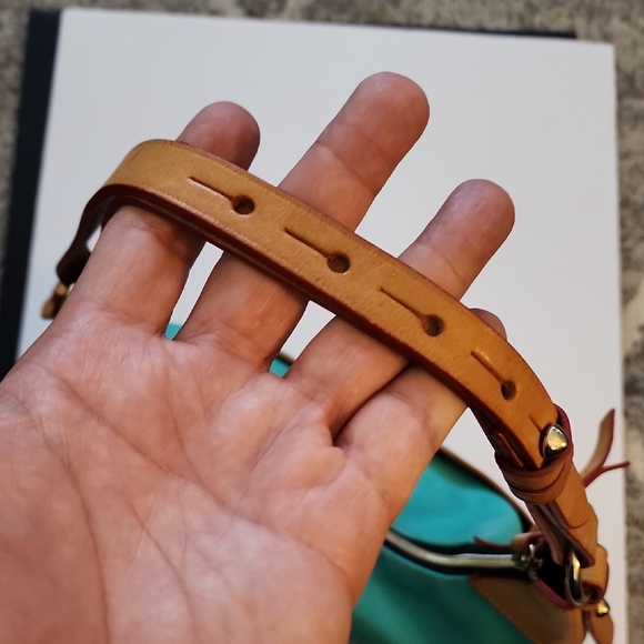 Dooney & Bourke Rebecca Classic Hobo Pebbled Leather Shoulder Bag. - Picture 16 of 16